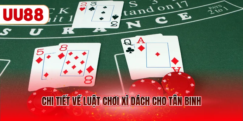 Chi tiết về luật chơi xì dách cho tân binh